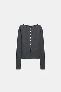RUSTIC BUTTON-UP T-SHIRT