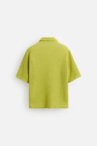 CHEMISE STRUCTURÉE AJOURÉE