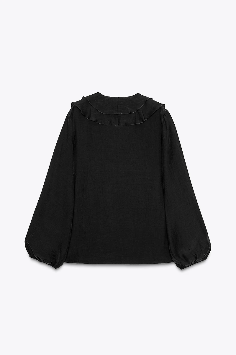 ZW COLLECTION RUFFLED SHIRT