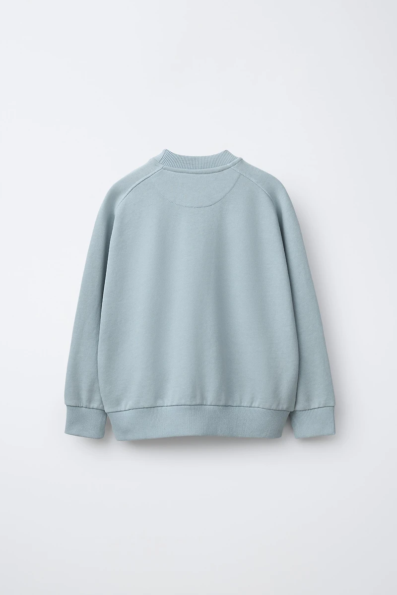 ENSEMBLE SWEAT ET SHORT À INSCRIPTION