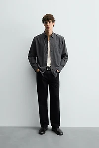 CHEMISE STRUCTURÉE À CARREAUX