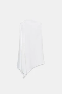 ZW COLLECTION ASYMMETRIC CAPE TOP