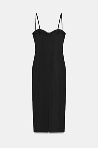 SWEETHEART NECKLINE DRESS