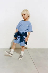 JOGGING SET WITH T-SHIRT AND BERMUDA SHORTS