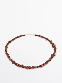 Stone necklace