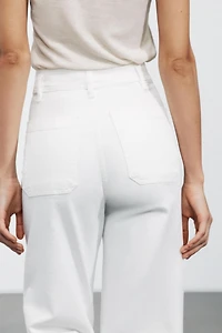 ZW COLLECTION HIGH WAIST WIDE LEG JEANS