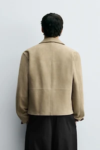 SUEDE LEATHER JACKET