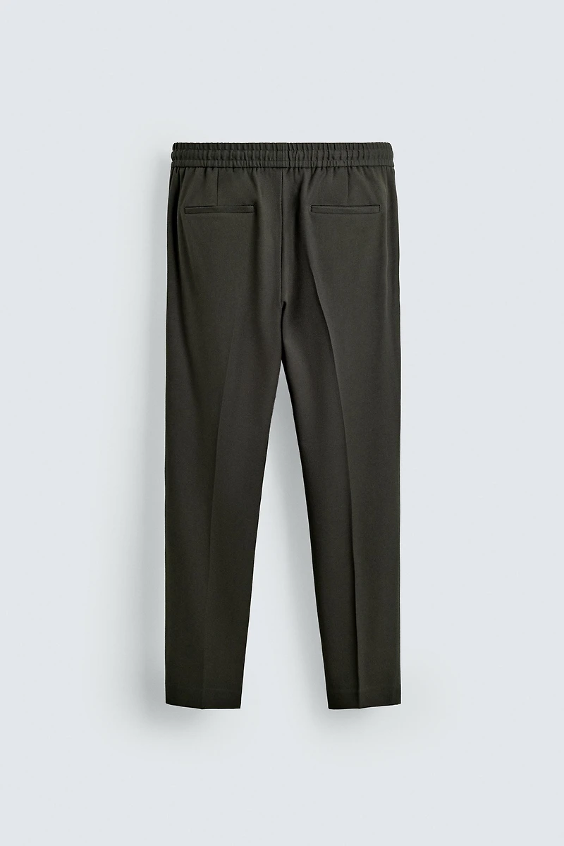 JOGGER WAIST STRETCH PANTS