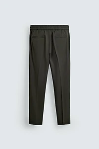 JOGGER WAIST STRETCH PANTS