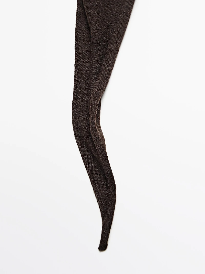100% cashmere bandana