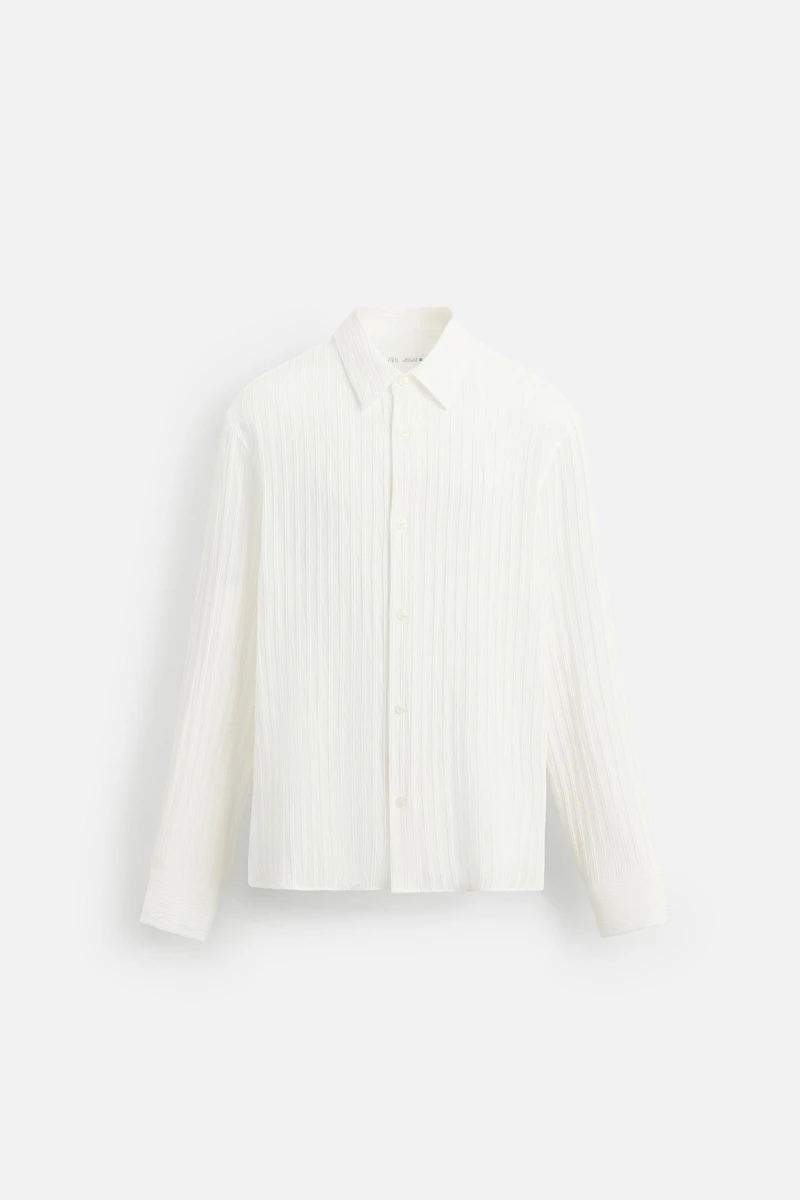 STRIPED JACQUARD SHIRT