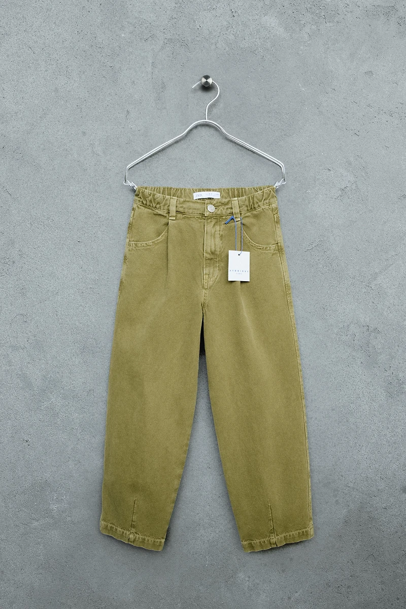 STORIESZ - CANVAS BALLOON PANTS