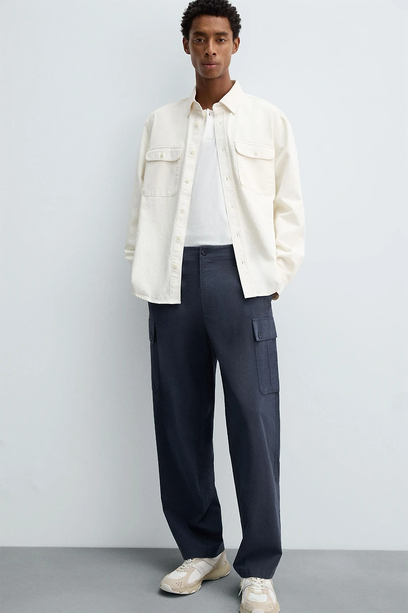 REGULAR FIT CARGO PANTS