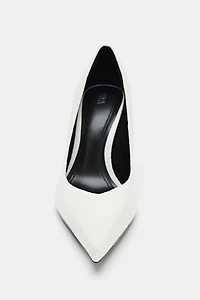 CRACKED EFFECT HEELS