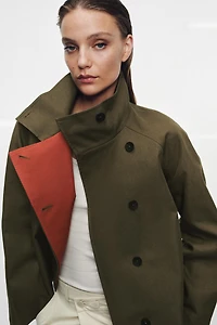 TRENCH COURT COL HAUT ZW COLLECTION