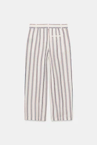 ZW COLLECTION STRIPED BALLOON PANTS