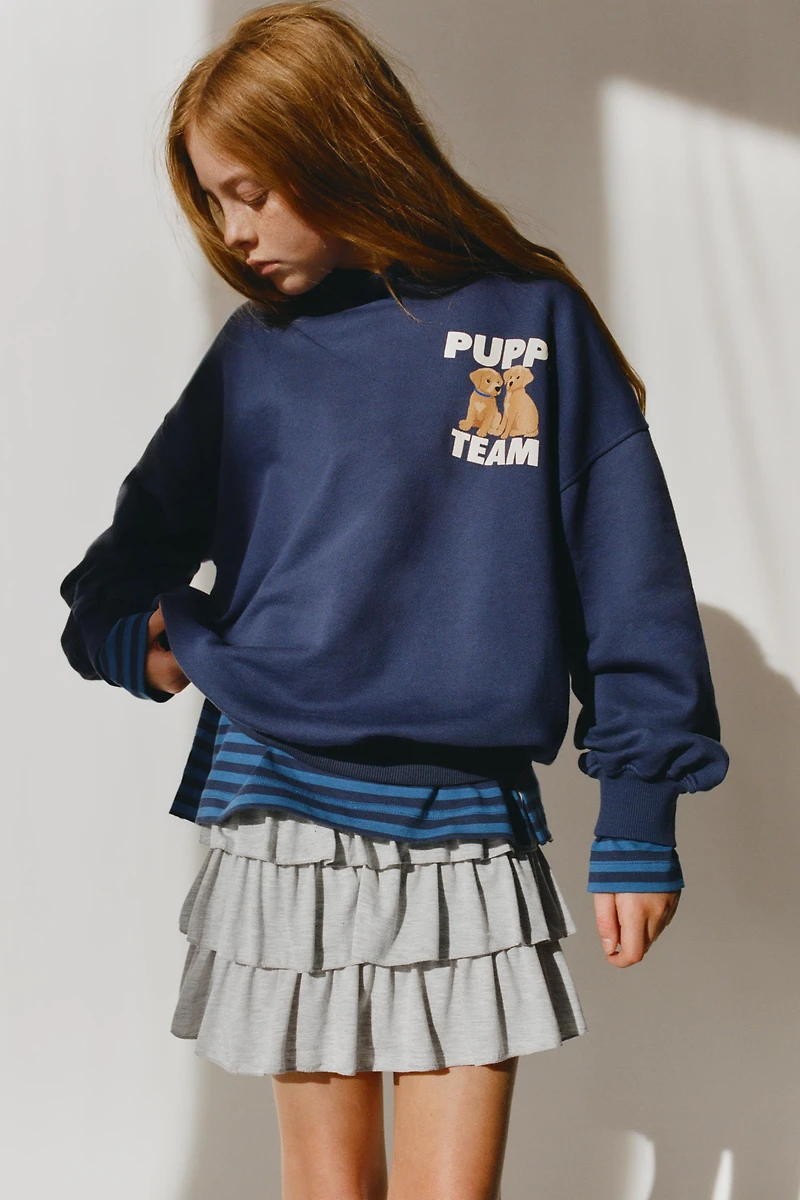 DOG TEXT HOODIE