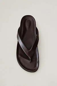 LEATHER STRAPPY SANDALS