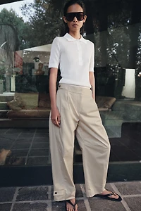 PANTALON CHINO À PASSANTS ZW COLLECTION