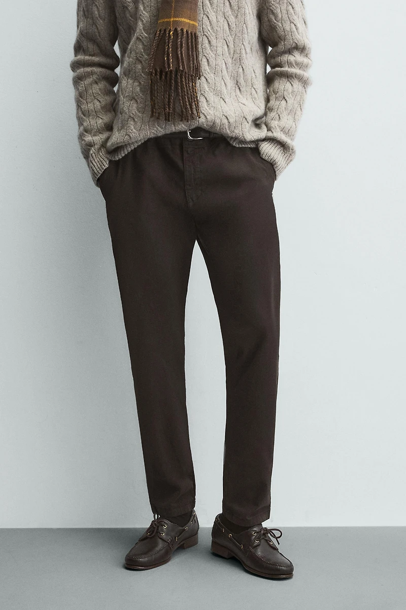 SKINNY CHINO PANTS