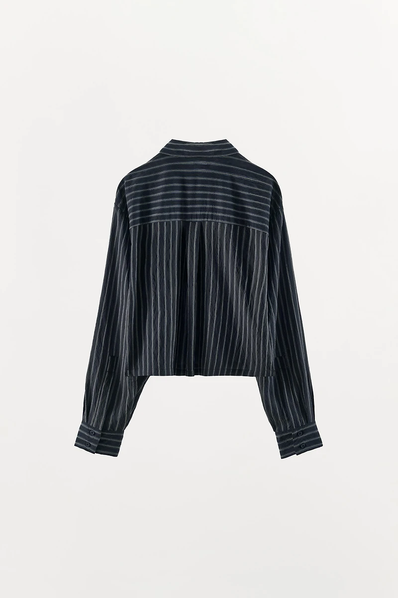 STRIPED PRINT SHIRT