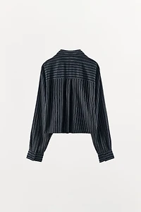 STRIPED PRINT SHIRT