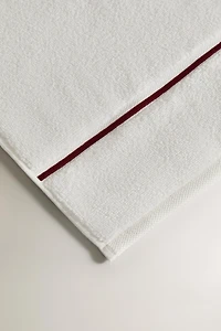 SERVIETTE DE BAIN FESTON BRODE