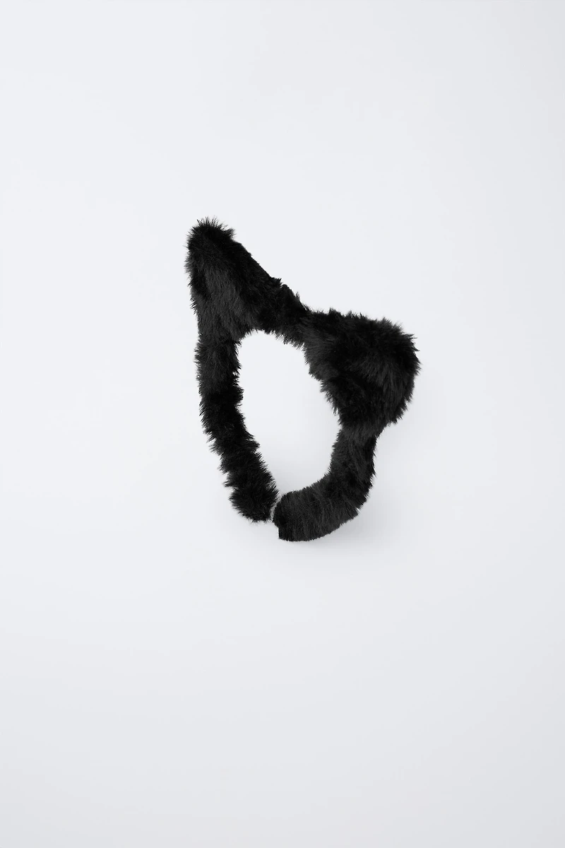 FAUX FUR EAR HEADBAND