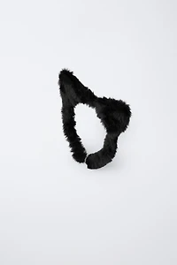 FAUX FUR EAR HEADBAND