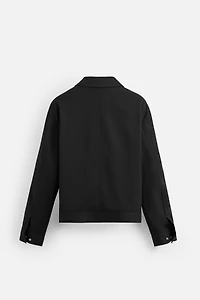 ZIP-UP OVERSHIRT