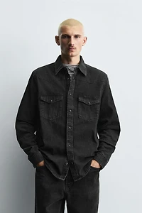 DENIM WESTERN SHIRT