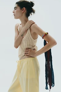 COTTON BEAD SCARF