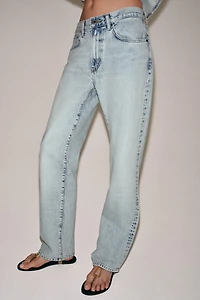 ZW COLLECTION RELAXED LOW-RISE JEANS