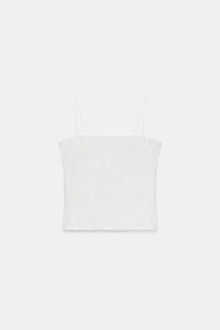EMBROIDERED SEQUIN TOP