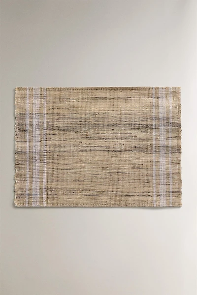 STRIPED RAMIE PLACEMAT