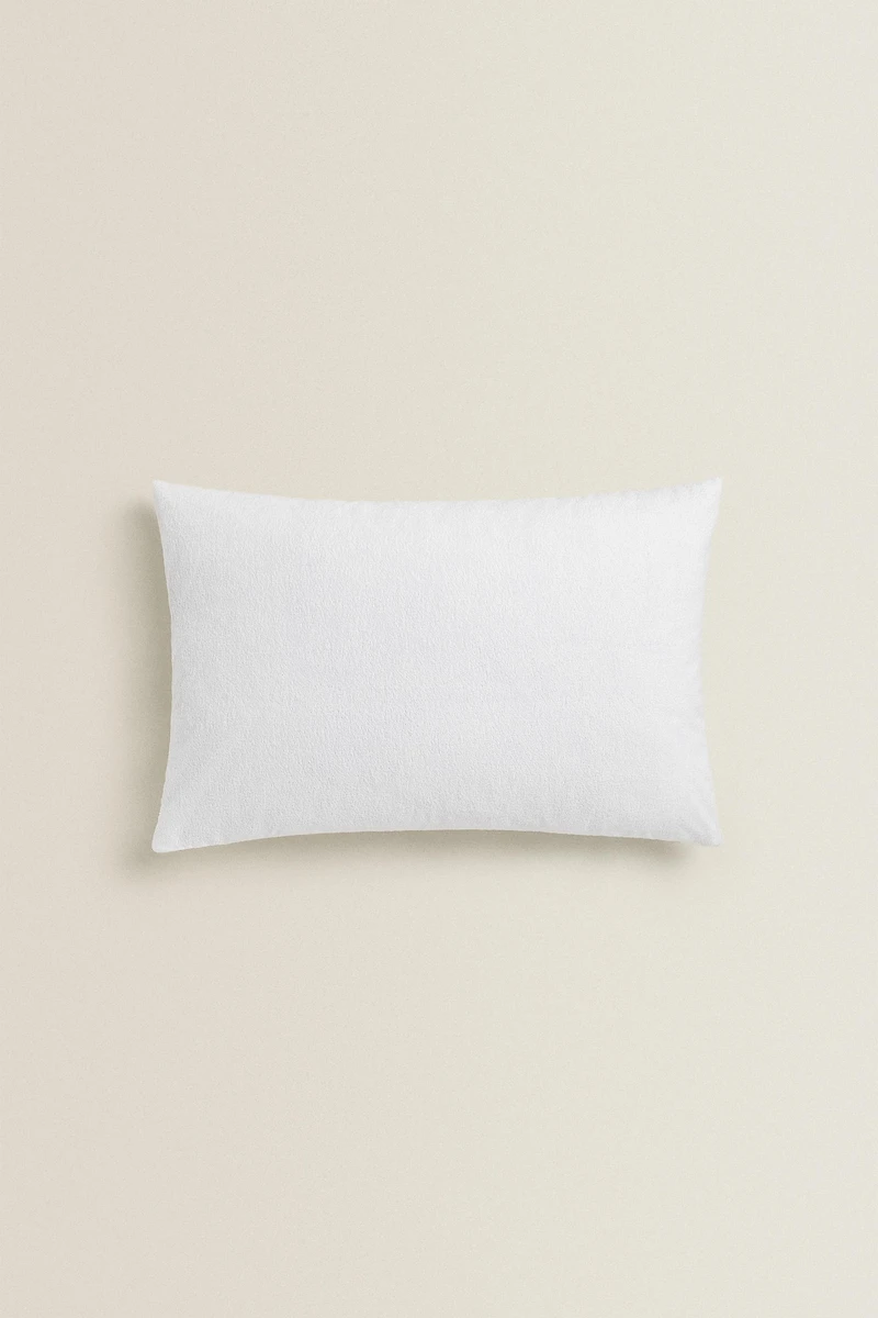 WATERPROOF COTTON TERRYCLOTH PILLOW PROTECTOR