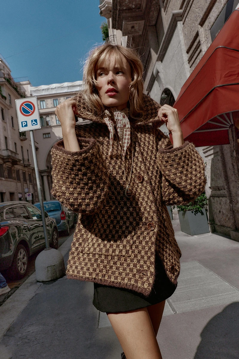 GILET EN MAILLE OVERSIZE