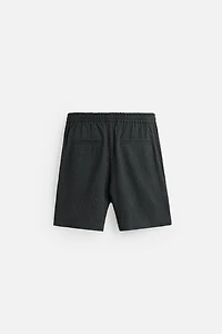 GEOMETRIC JACQUARD SHORTS