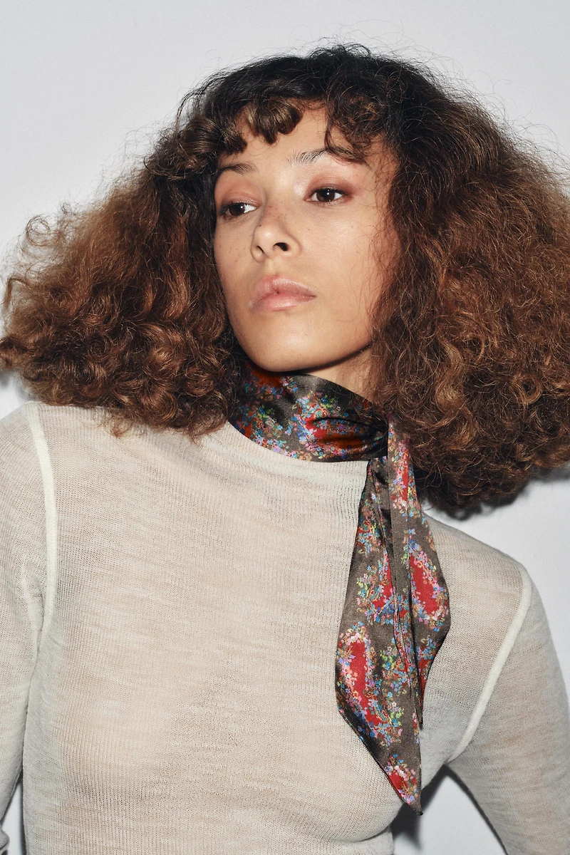 FOULARD CRAVATE IMPRIMÉ