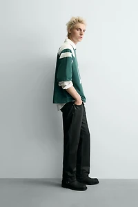STRUCTURED PRINT T-SHIRT