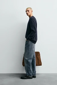 REGULAR FIT 100% WOOL JUMPER