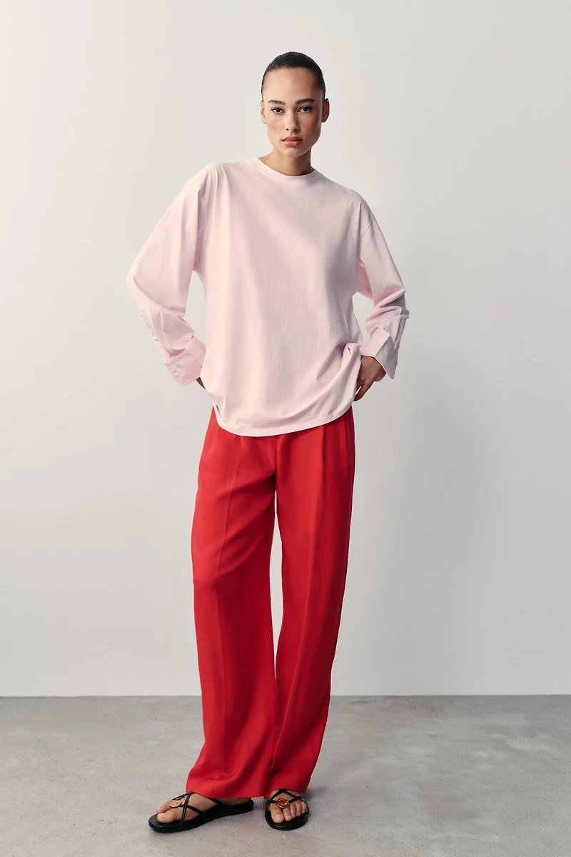 COMBINATION LONG SLEEVE T-SHIRT