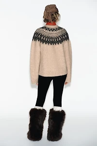 ALPACA JACQUARD JUMPER SKI COLLECTION