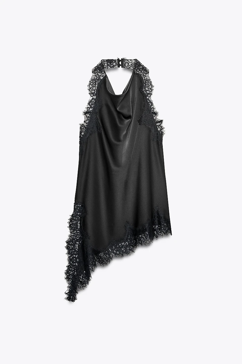 TOP HALTER EN DENTELLE ZW COLLECTION