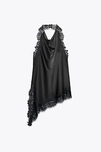 TOP HALTER EN DENTELLE ZW COLLECTION