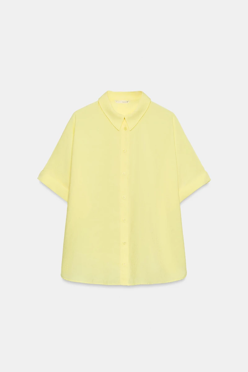 CHEMISE FLUIDE À MANCHES COURTES