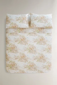 COTTON LANDSCAPE DUVET COVER