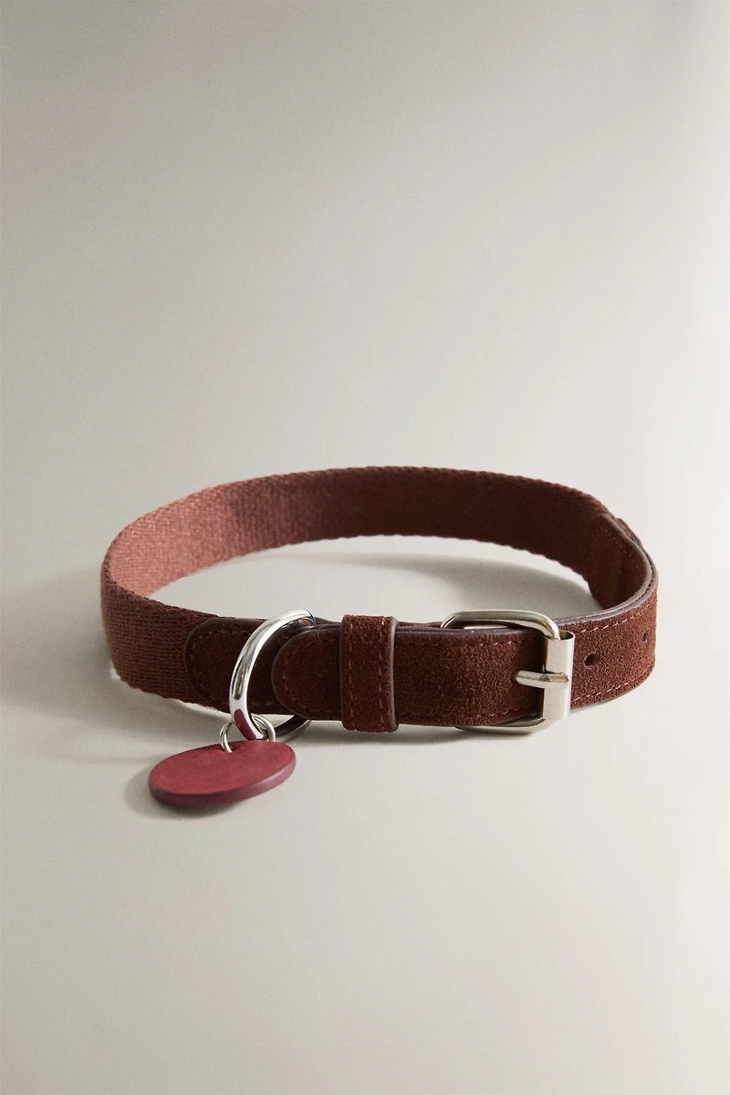 LEATHER PET COLLAR