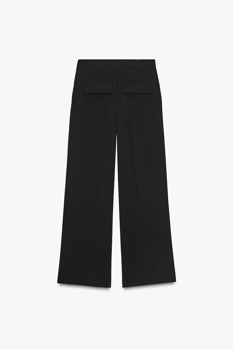 CHAIN WIDE LEG PANTS