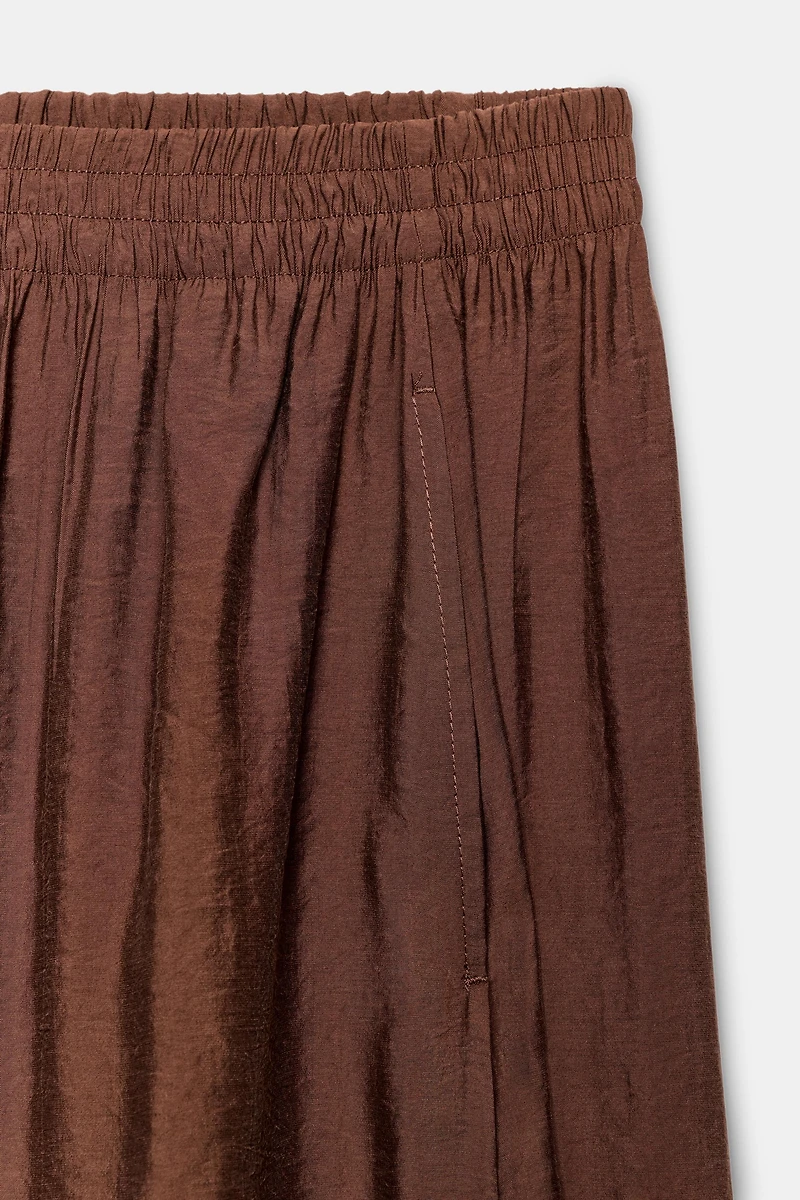 VOLUMINOUS BLOOMER PANTS